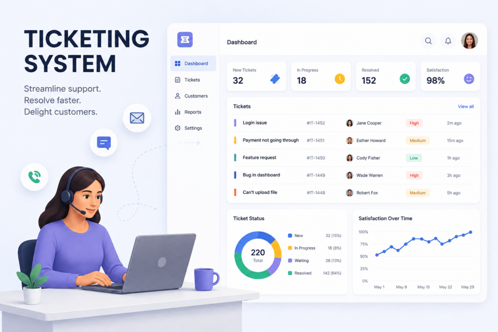What’s a ticketing system, and how it works for businesses